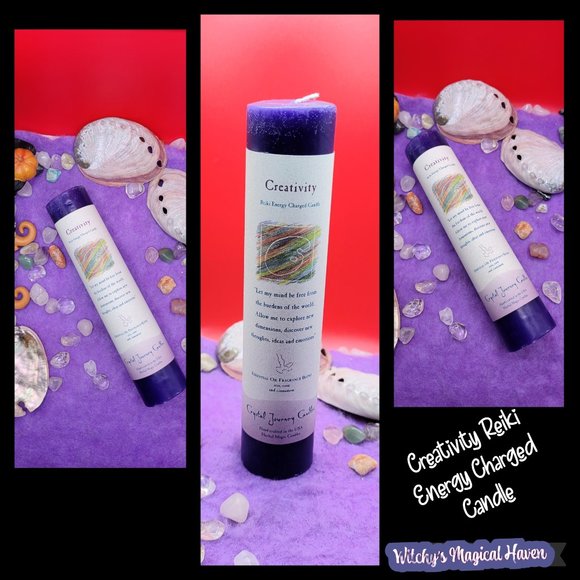Creativity Reiki Candle - Picture 1 of 2